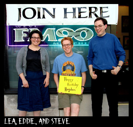 Lea, Eddie, and Steve